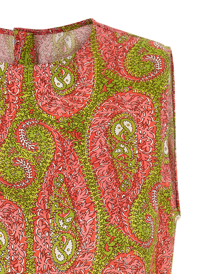 Etro Paisley Foliage Top - Multicolor | aab2637d207b2ec6ae679a609da9718b676ee11c