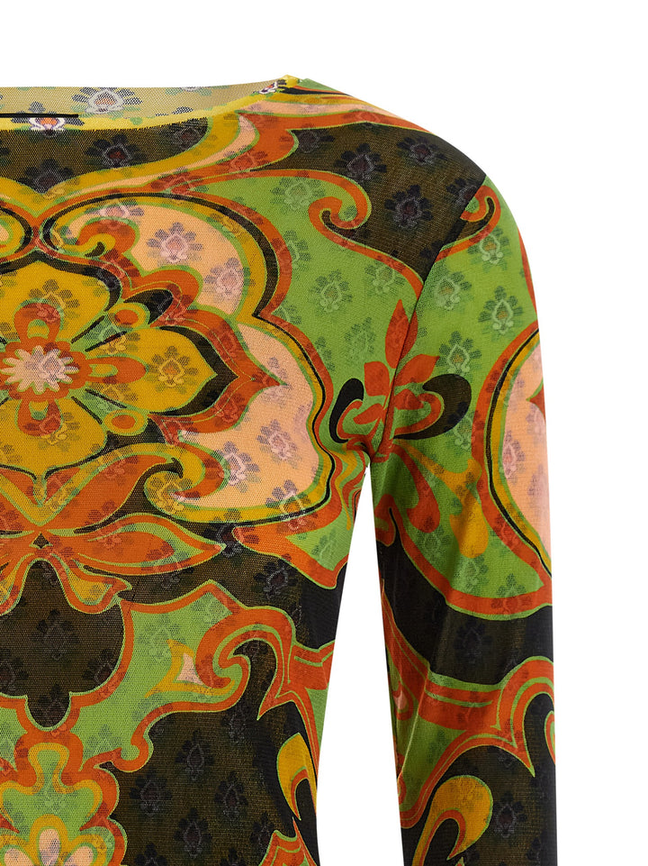 Etro Double-Layer Mesh Maglioni - Multicolor | bcd6a203ab05fde573e2fe81f82d441fa59ad95e