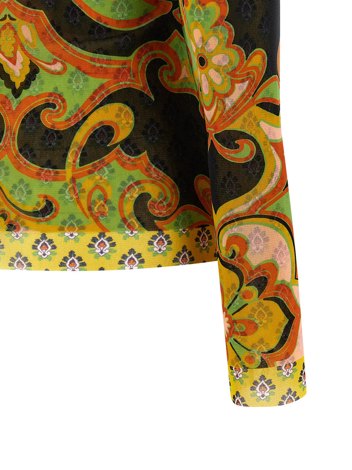 Etro Double-Layer Mesh Maglioni - Multicolor | d7c4d6e84f141a93ebcb8dc1f0396ad75f72b63d