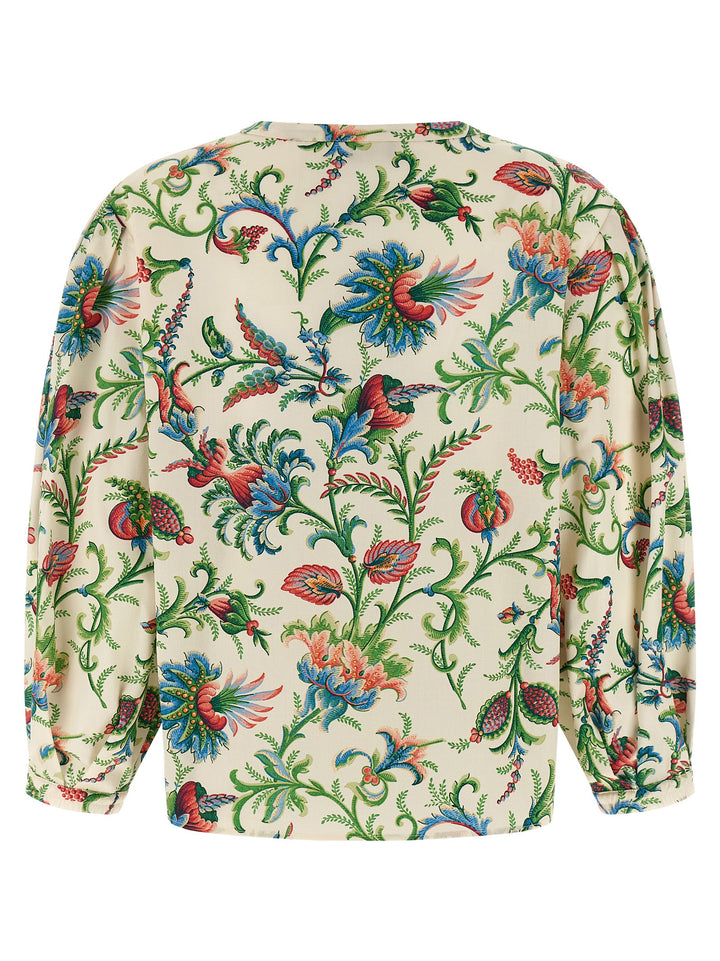 Etro Floral Cotton Blouse Camicie - Multicolor | 442d500796bff78546f4bae3b2da6dc0a06d1d76