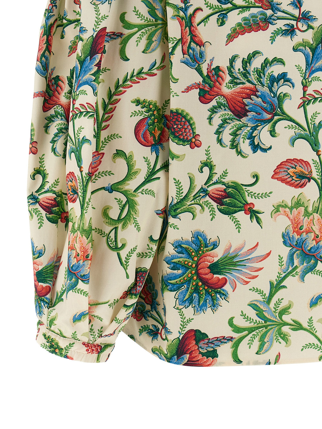 Etro Floral Cotton Blouse Camicie - Multicolor | a814b665ba72ad47d69d825e142fa7f718a33f98