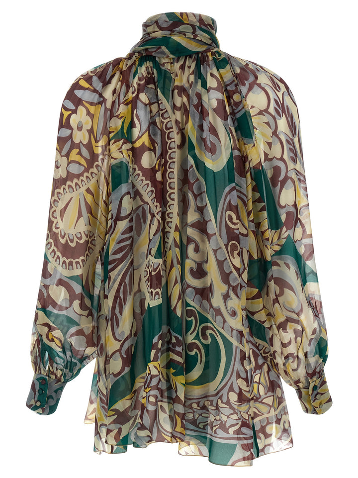 Etro Paisley Print Blouse Camicie - Multicolor | 3754fc14592ee3504b26370eef1455a62d551c31