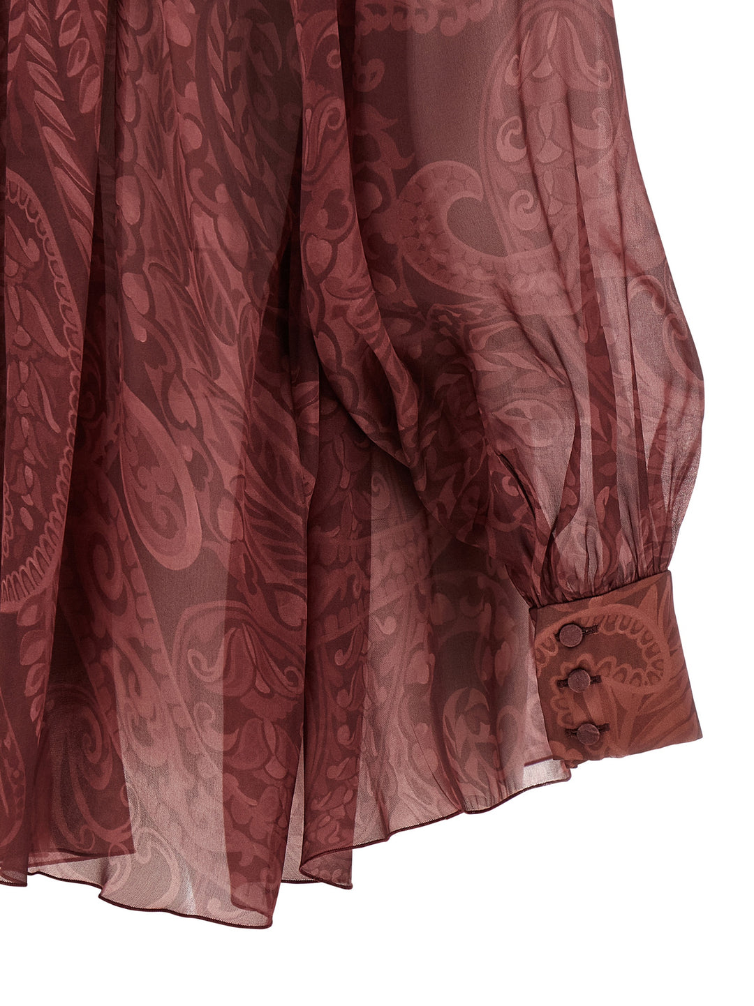 Etro Bow Blouse Camicie - Bordeaux | 009a3061222fff43084256c12bea37effab2a434