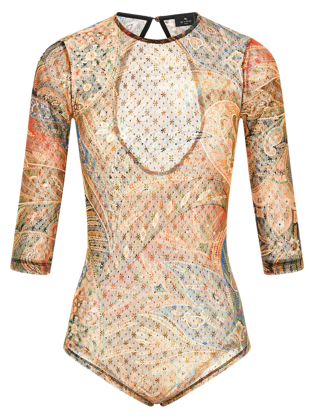 Etro Body Paisley Foliage Top - Multicolor | 39875ebf2f5f9ec692b38d53827507402b27ebb7