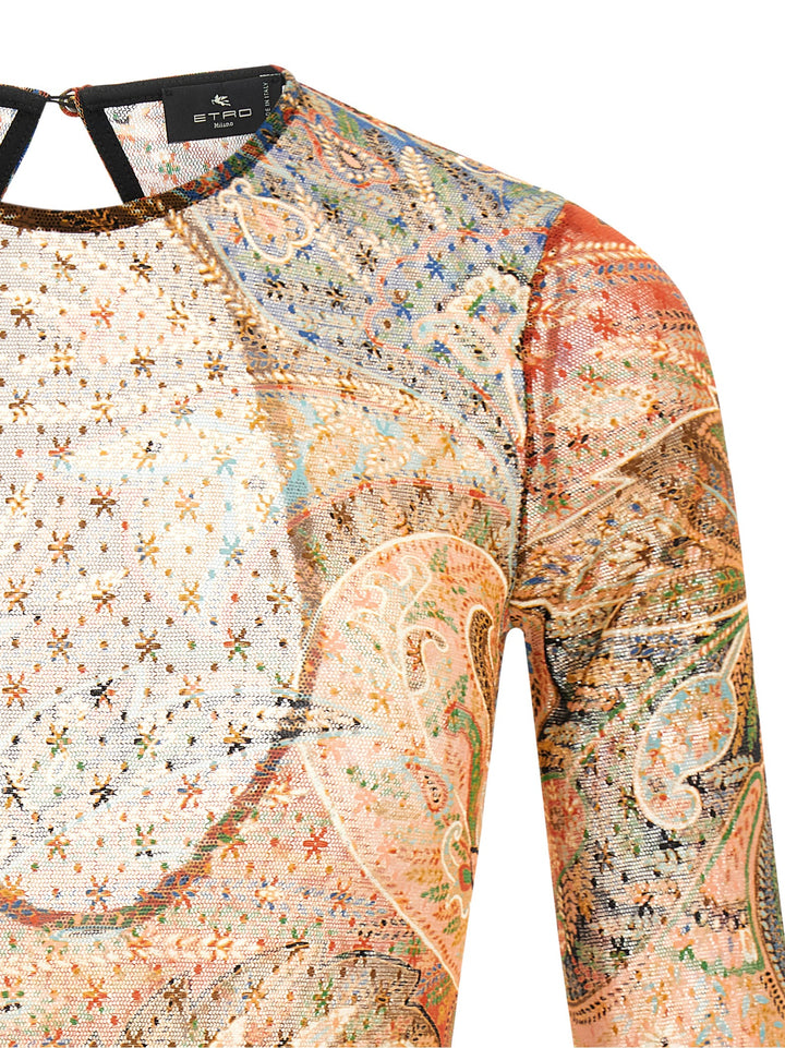 Etro Body Paisley Foliage Top - Multicolor | e157c193b3dd3c03ee76fc945fcec3f1b8809b7c
