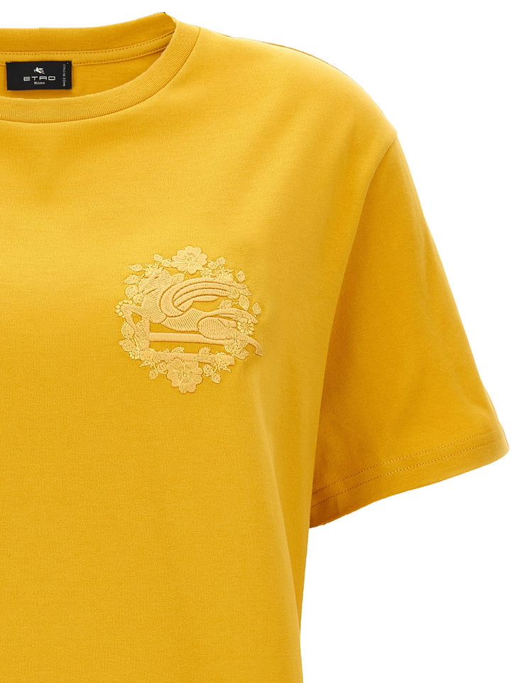 Etro Logo T shirt - Giallo | a3b7795dd0d0278010eca9ab4df672f71c2c8d61