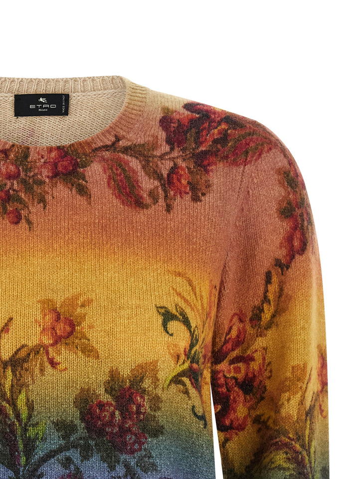 Etro Dégradé Jacquard Sweater Maglioni - Multicolor | 32cec6b274b7ef8862647df2ee1ea09d1a5b29bd