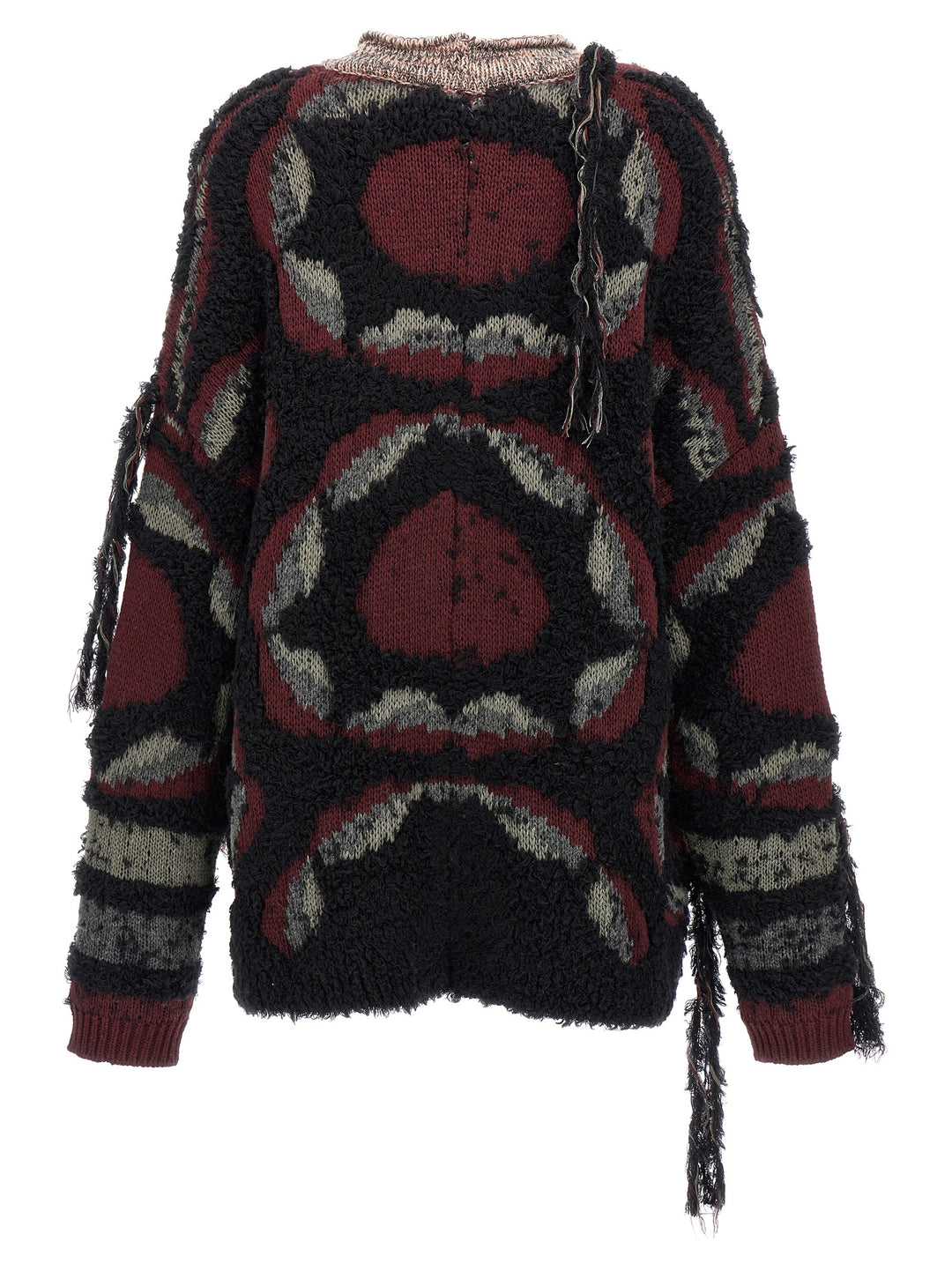 Etro Fringed Oversized Cardigan Maglioni - Multicolor | 9fe8245f5e7b34c03c5706e747d877146cfaf3a8