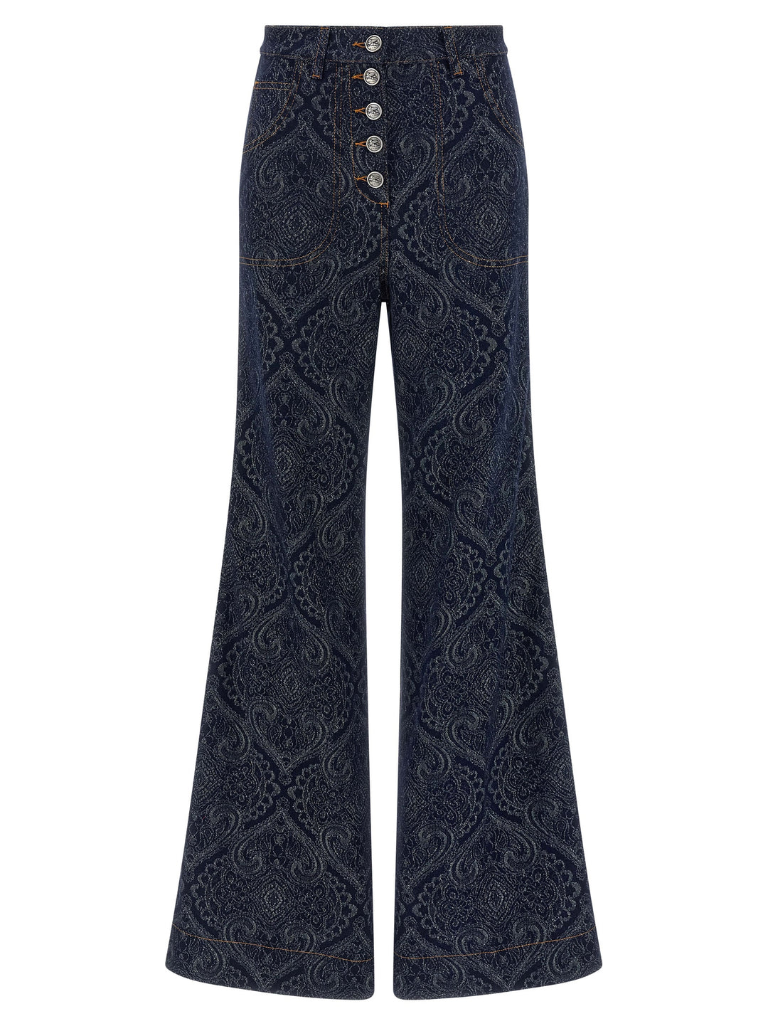Etro Jacquard Jeans - Blu | faeb4508a0a0e3014a32ceff9efa4c053f1bdf71