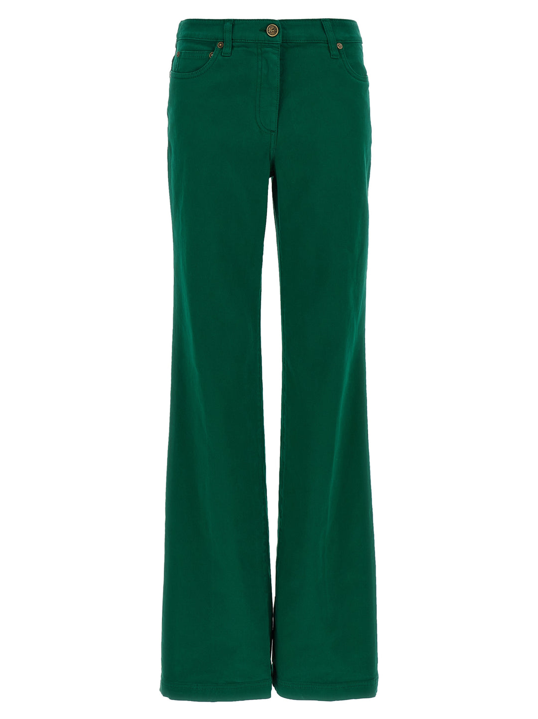Etro Cotton Trousers Pantaloni - Verde | 58d90d20f9005e09c404b25c67a8cd37019cd498