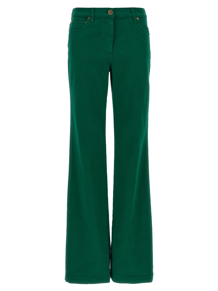 Etro Cotton Trousers Pantaloni - Verde | 58d90d20f9005e09c404b25c67a8cd37019cd498
