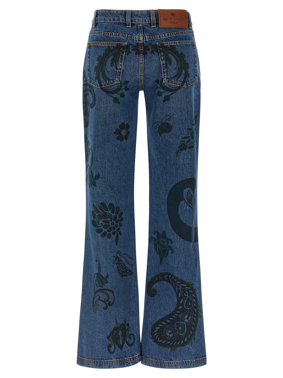 Etro Paisley Print Jeans - Multicolor | fcb7ff12f8666a1c1a066586bc063926c5aa2aa9
