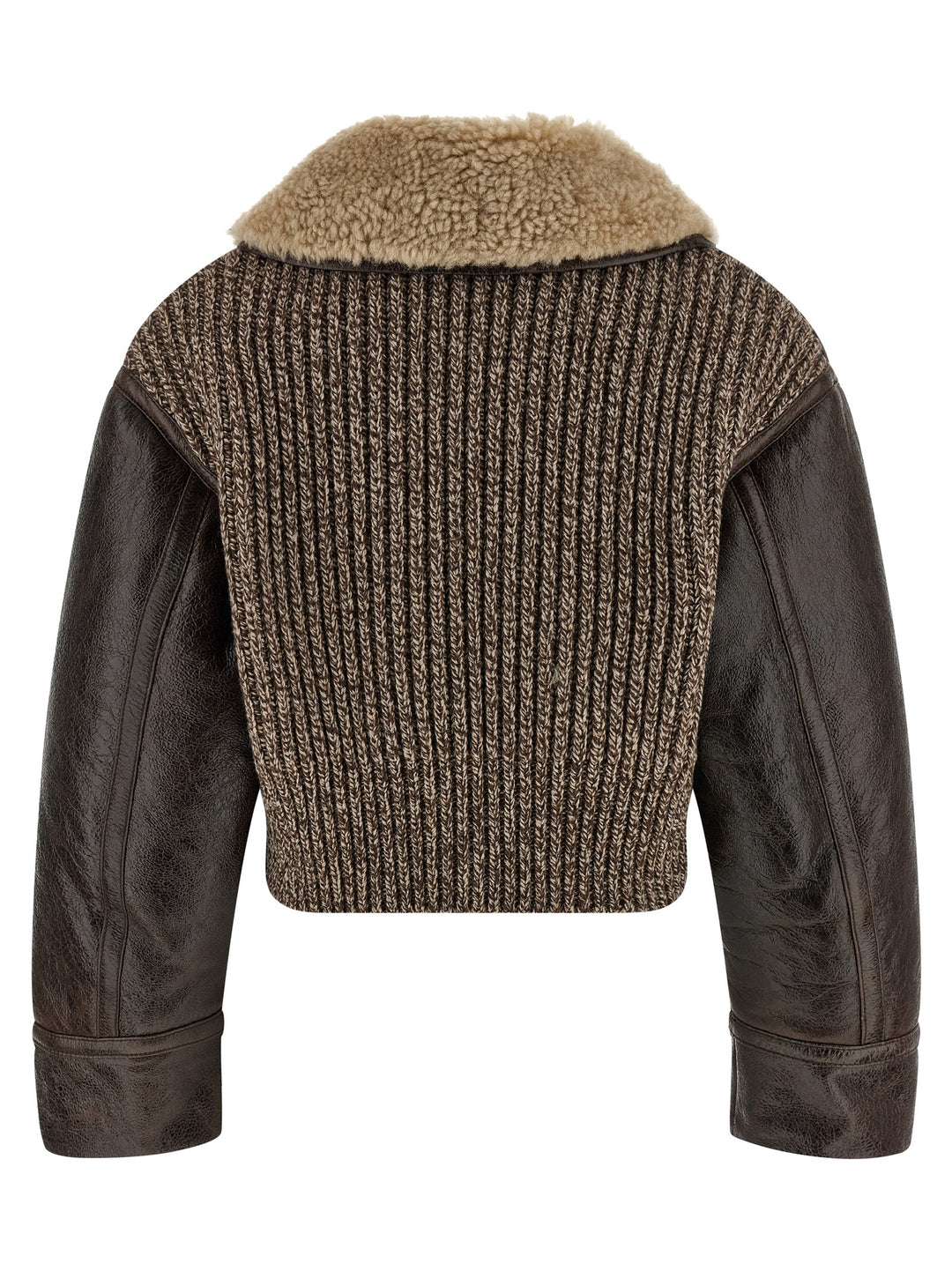 Etro Wool Insert Sheepskin Jacket Pellicce - Marrone | 738d5077ded75e9f0859f2e661e2c83c3702025e