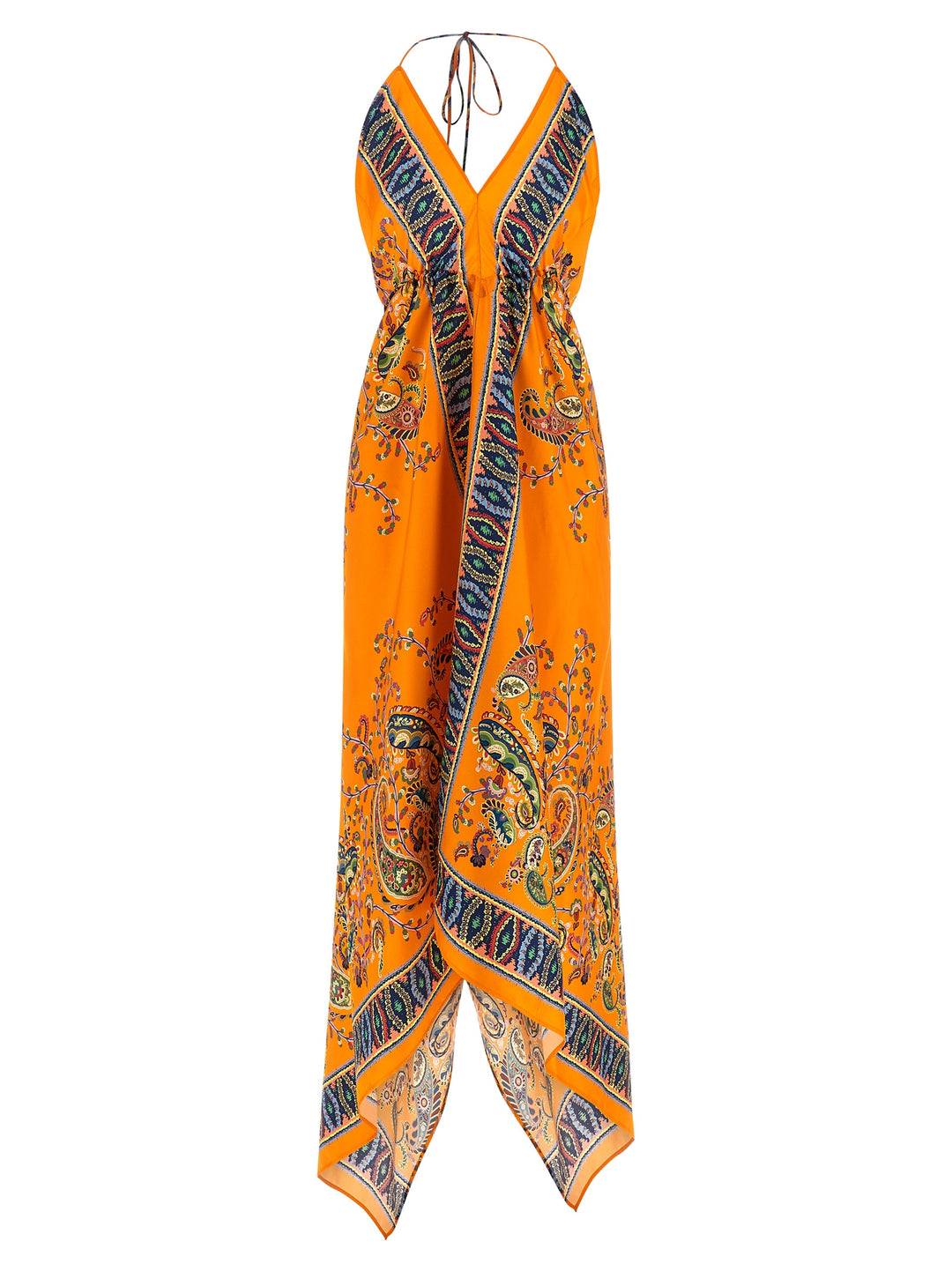 Etro Floral Paisley Dress Abiti - Arancione | 0ed116c130b063b9991484ff00bf8bc71abb1c6e
