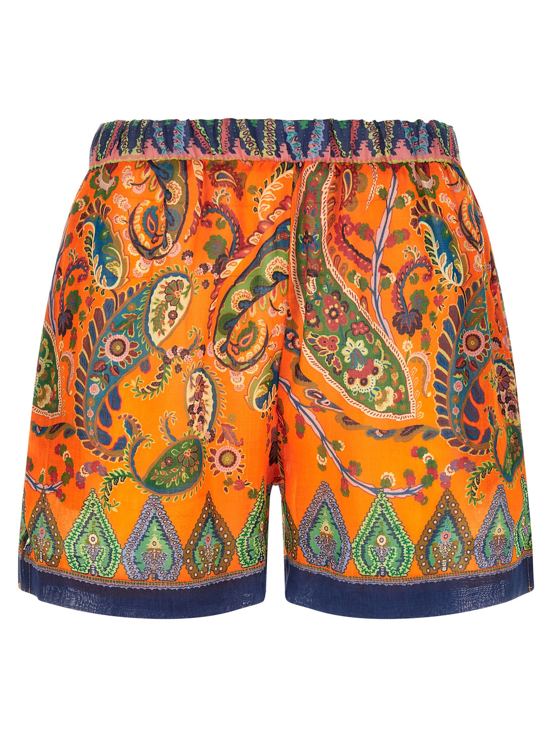 Etro Ramie Shorts Bermuda e Short - Arancione | f0cc11166b26e29c5744cc4b3fd64d29b1c84f48