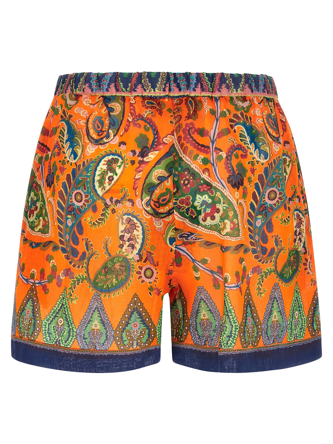 Etro Ramie Shorts Bermuda e Short - Arancione | 80e5d8e5eb32e8a8d11296a899242de1cee187ce