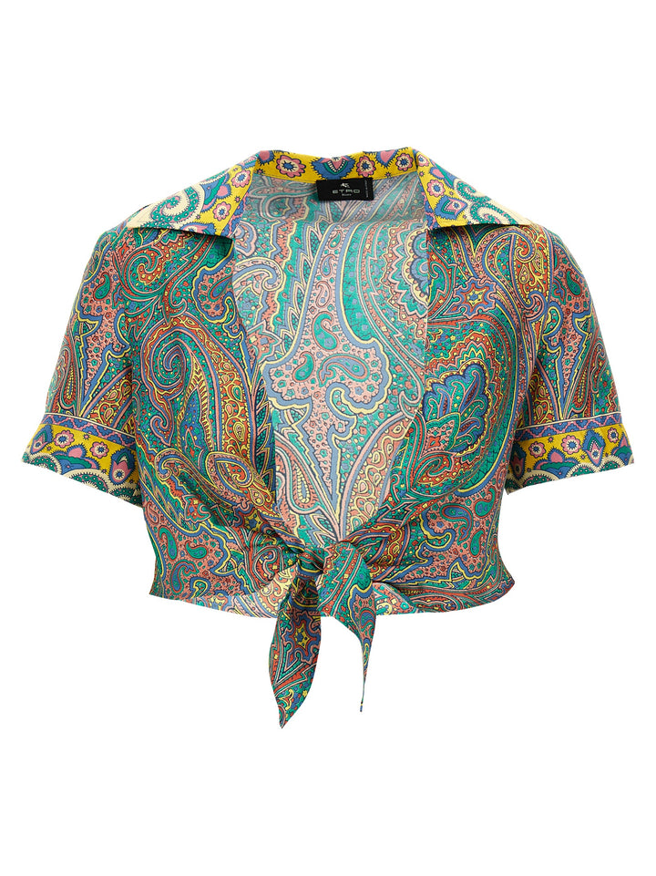 Etro Paisley Shirt Beachwear - Multicolor | 5c5033f2b7d40d6028a8b0d6abcec952fa063366