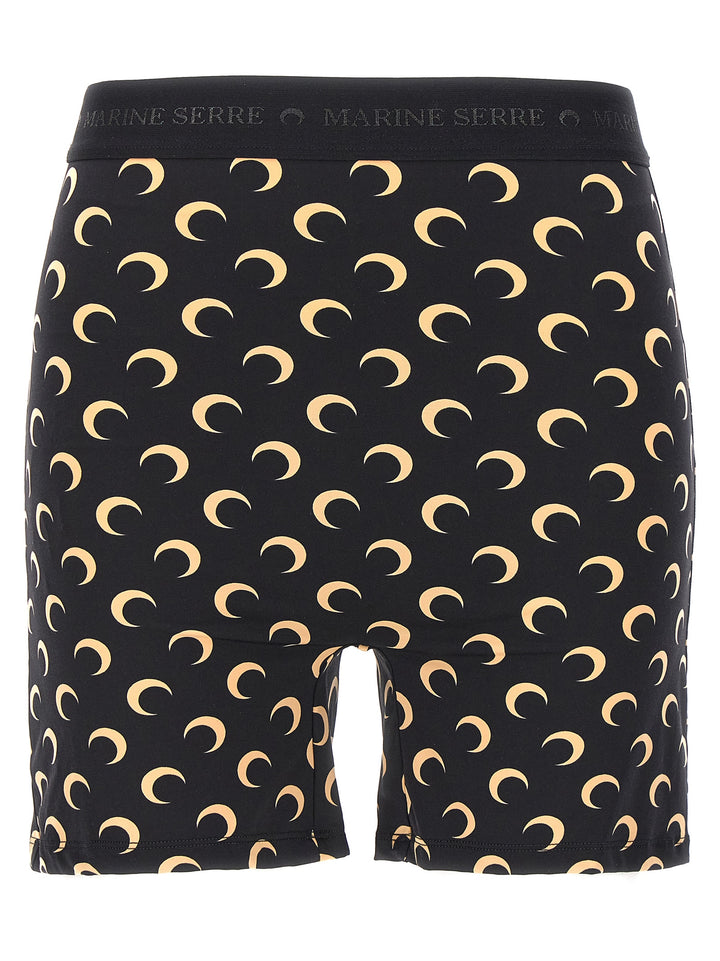 Marine Serre Moon Printed Leggings - Nero | ed85b66c666bb78492b782e146b5869748c11e23