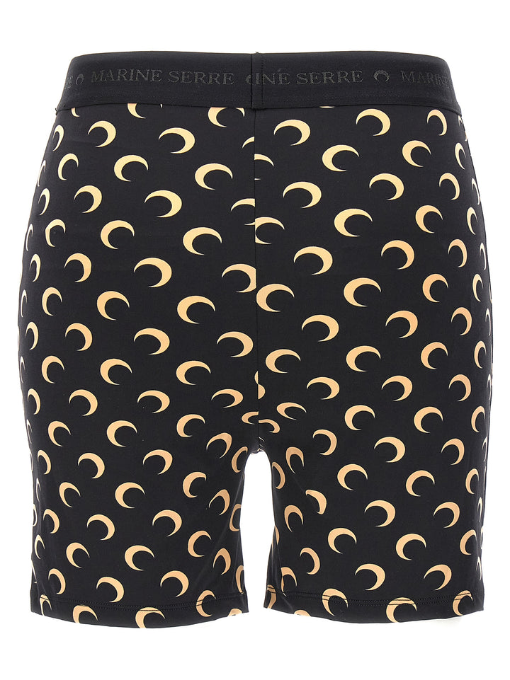 Marine Serre Moon Printed Leggings - Nero | d2e8d3a70595d46a7431965c0b90b17757671d28
