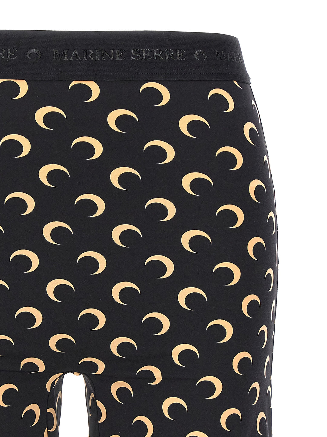 Marine Serre Moon Printed Leggings - Nero | 6fcbd815127a23b893e42571dc1ca3f41aebbf4a