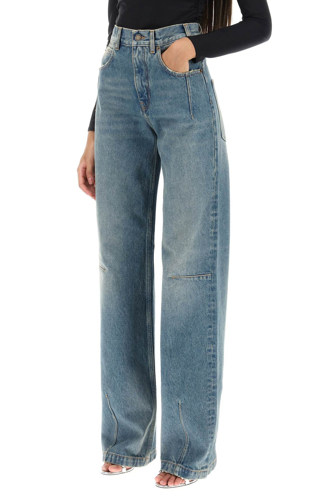 Jeans Con Taglio Dritto 'Lu'