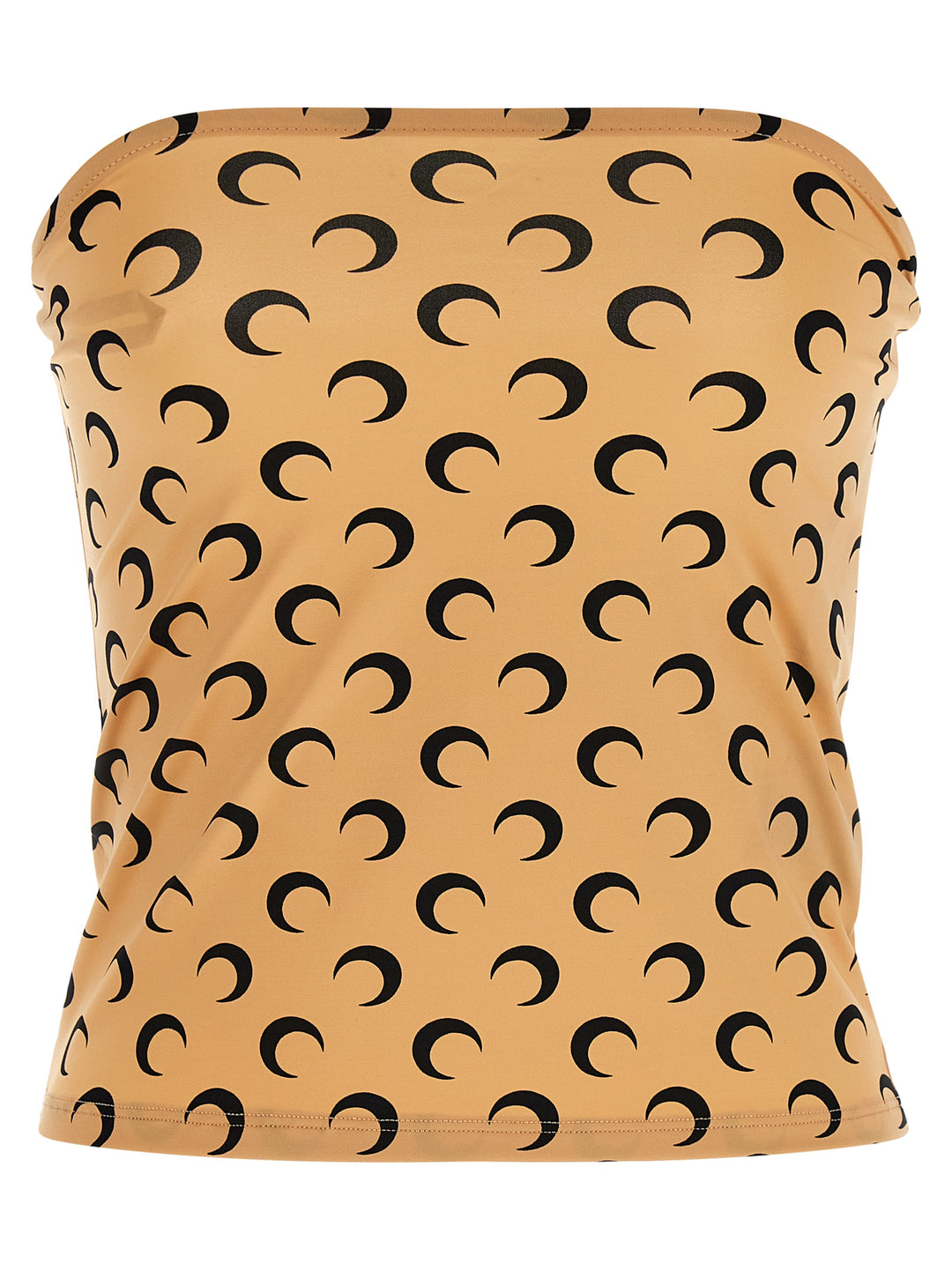 Marine Serre All Over Moon Top - Beige | d08a0240af749ad3e270c13c4f19f165183e8c95