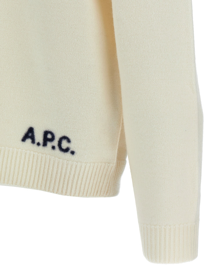 A.P.C. Edward Maglioni - Bianco | 0ace92b95a6a61901923e1ec9192f853d28abf55