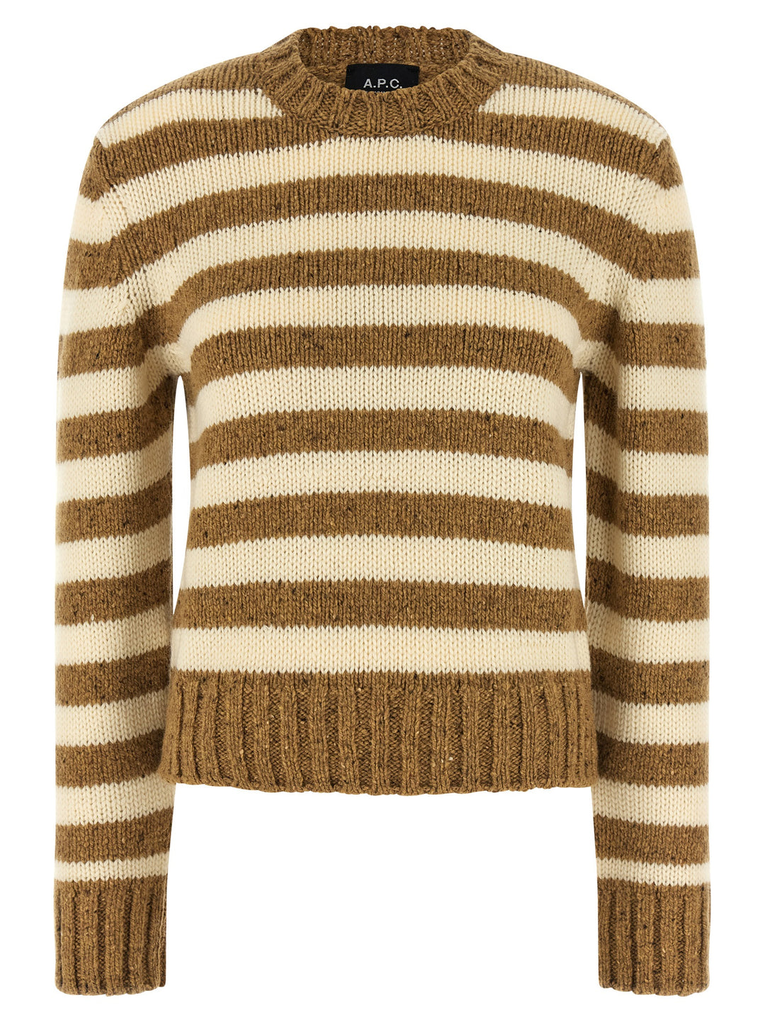 A.P.C. Striped Sweater Maglioni - Marrone | cf2e39530465a95bb6702f2d63e962797c6be3c7