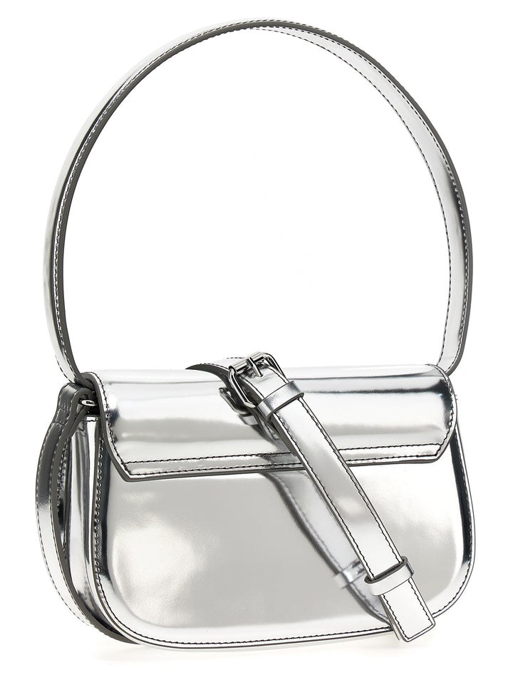 Diesel 1dr Borse a Spalla e Tracolla - Silver | cacd82622163a9fc850fdebd82d5376f592b38e9