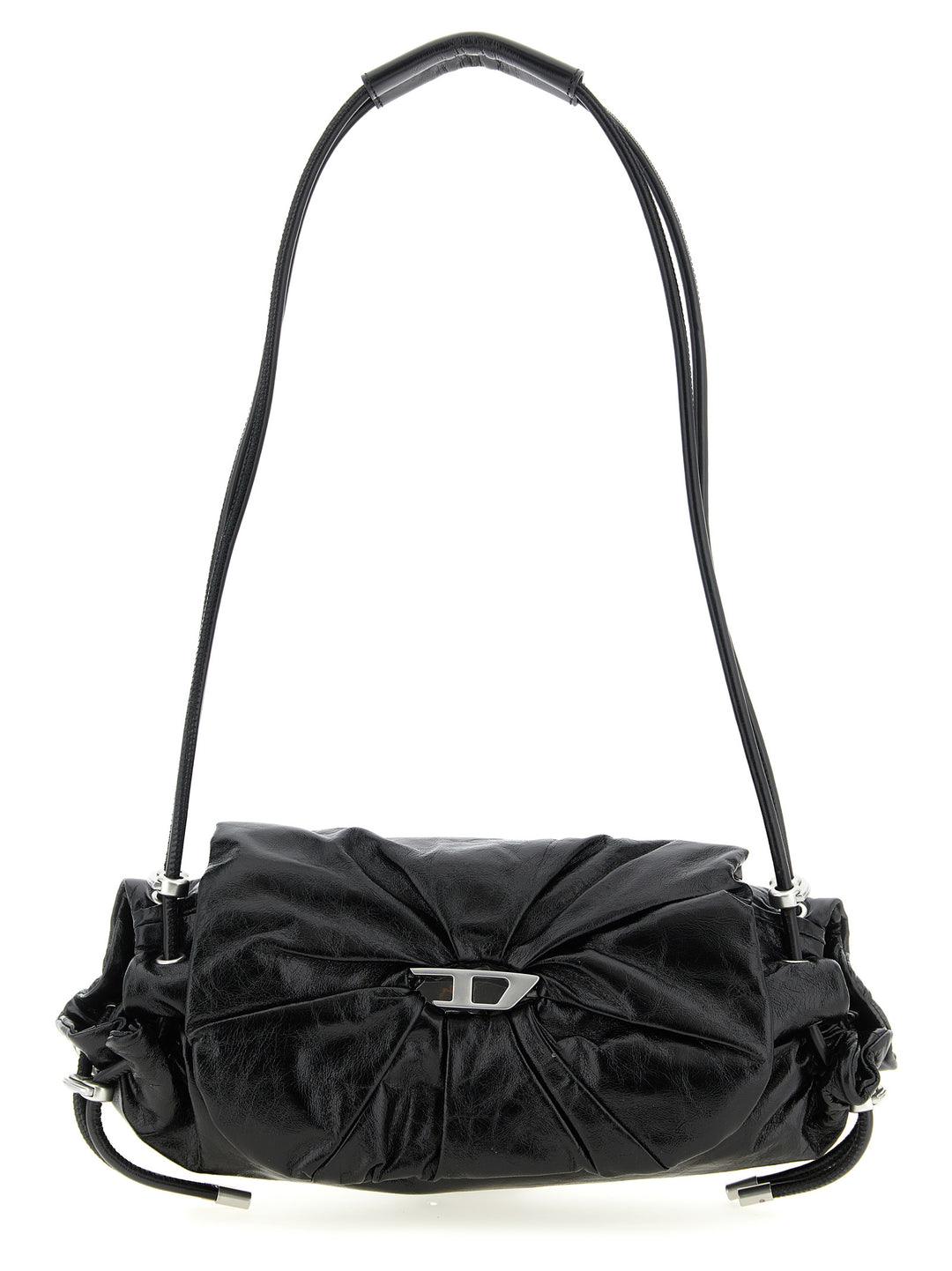 Diesel Scrunch-D Shoulder S Borse a Spalla e Tracolla - Nero | e717f6a3b5050f7ec4bc7796acc548ce4fe03c16