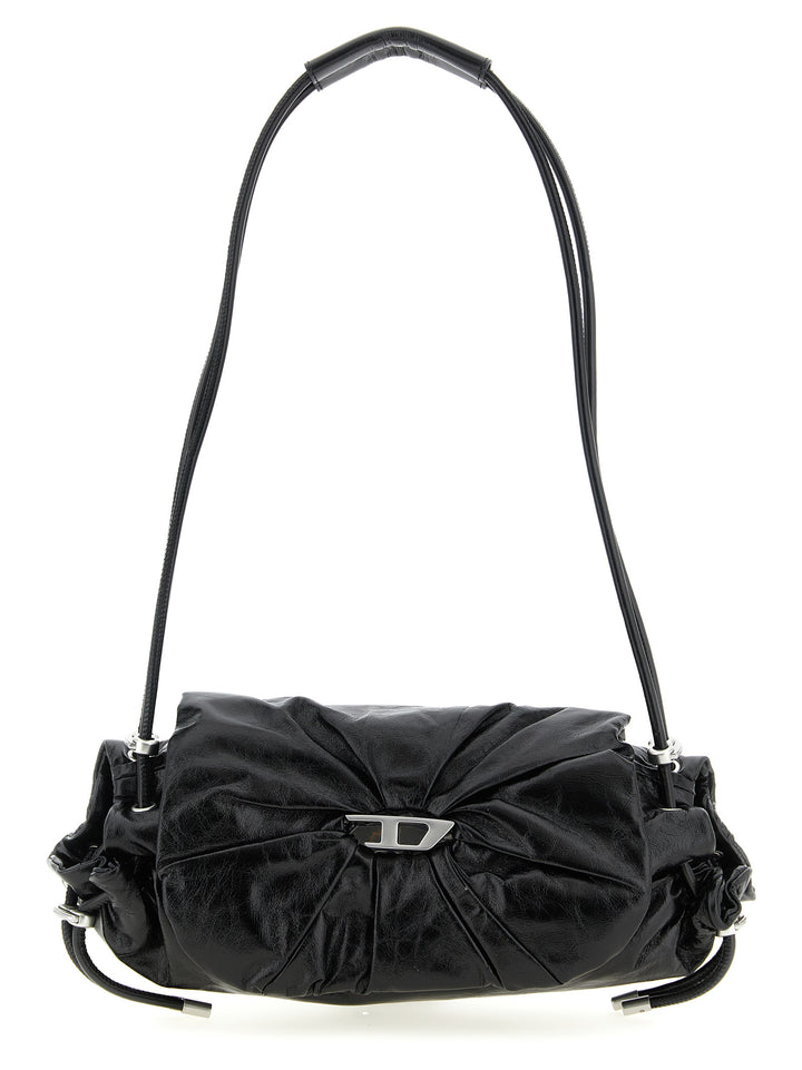 Diesel Scrunch-D Shoulder S Borse a Spalla e Tracolla - Nero | e717f6a3b5050f7ec4bc7796acc548ce4fe03c16