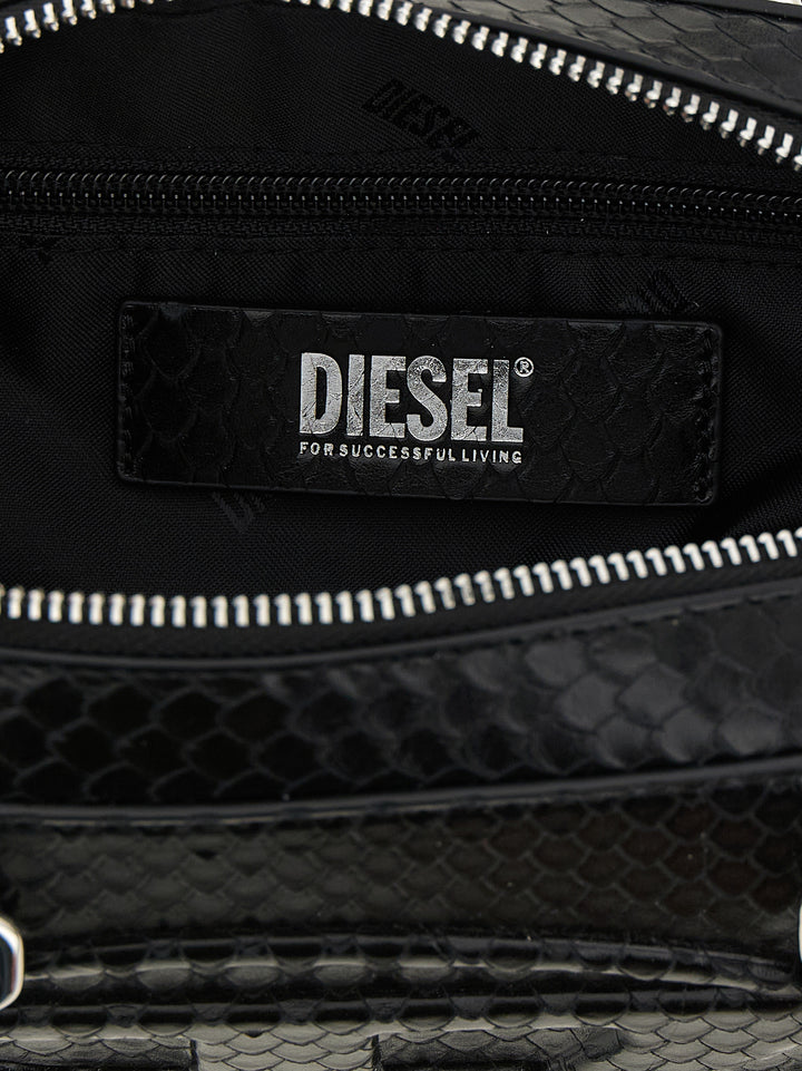 Diesel 1dr Dome Borse a Spalla e Tracolla - Nero | 5e4e8677215de963f006faa629cee8bb67377cb7