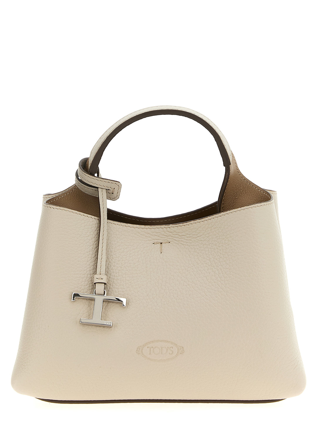 Tod'S Micro Leather Handbag Borse a Tracolla - Grigio | b0093a553246a9dc1a4cc882cd876fc56a4a00b2