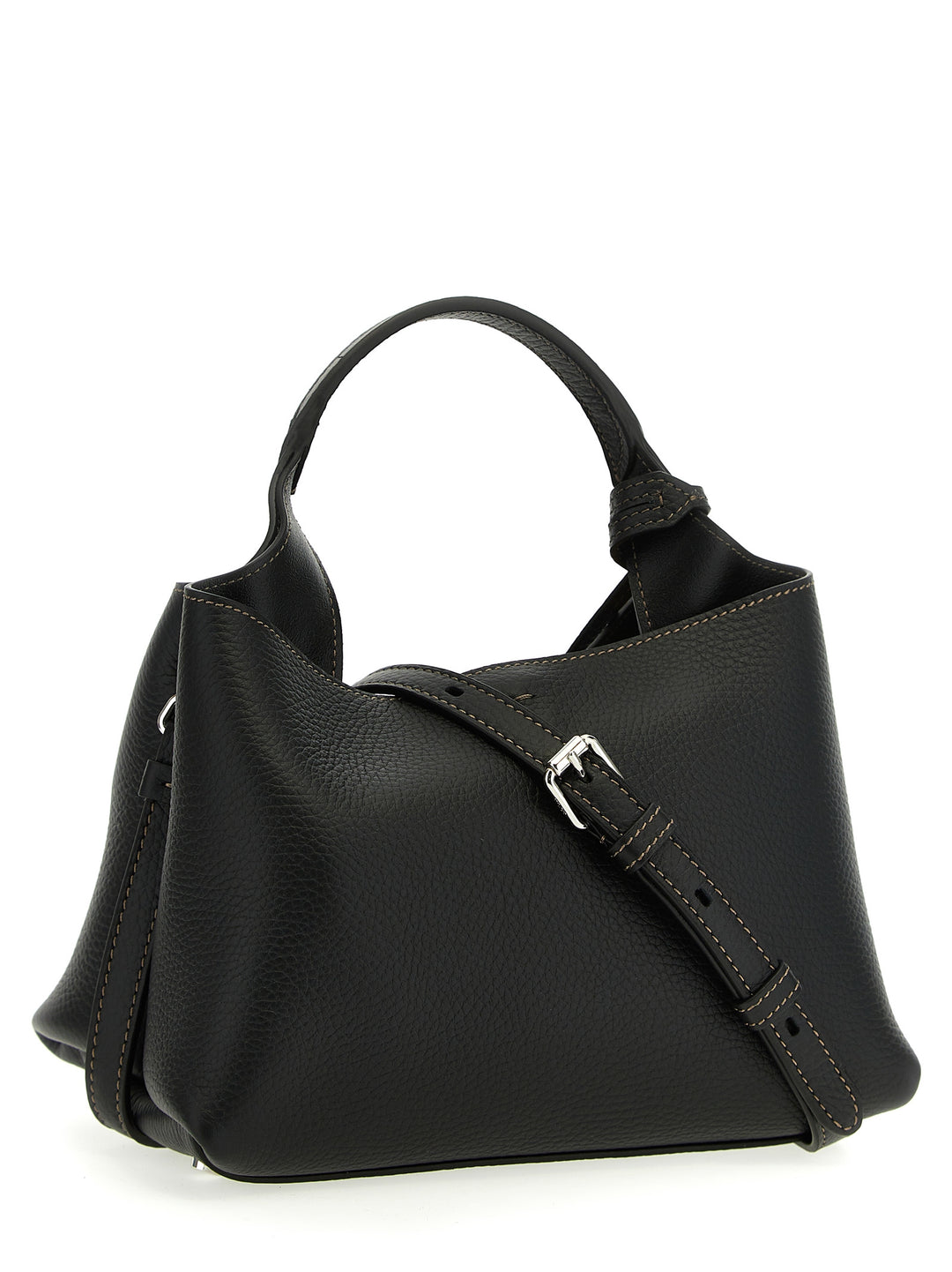 Tod'S Micro Leather Handbag Borse a Mano - Nero | 36093c719a533180742fa3eab53546d1276518ce