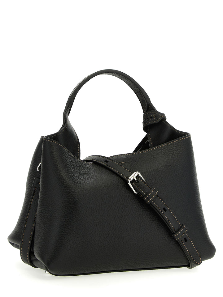 Tod'S Micro Leather Handbag Borse a Mano - Nero | 36093c719a533180742fa3eab53546d1276518ce
