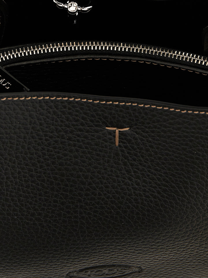 Tod'S Micro Leather Handbag Borse a Mano - Nero | e1d756b3d9d4b682709b0552756e115c16cddb97