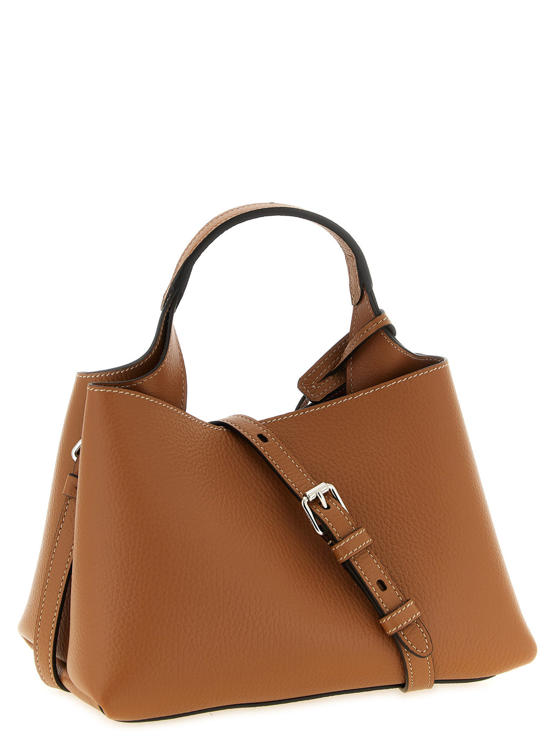 Tod'S Micro Leather Handbag Borse a Mano - Beige | 47861fe5d304f05d1b9a26d6731c5c5fb97dcca1