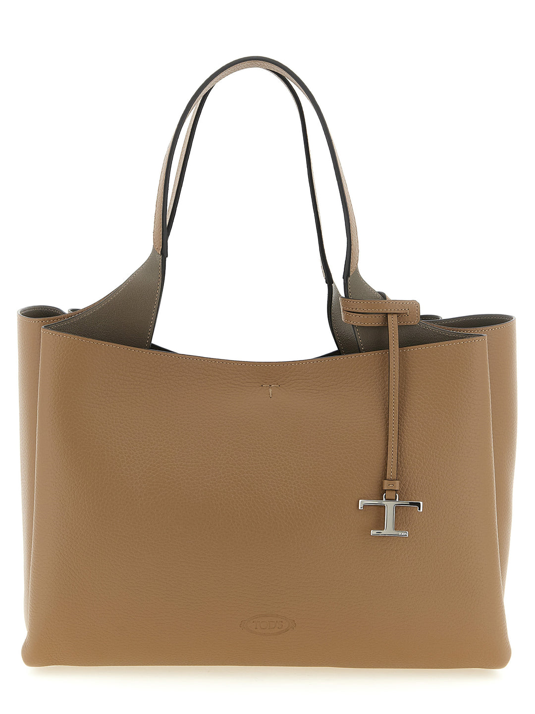 Tod'S T Timeless Tote - Marrone | 0e1cde2a5221ef635eb66e6e4e2b723b1ab89b15