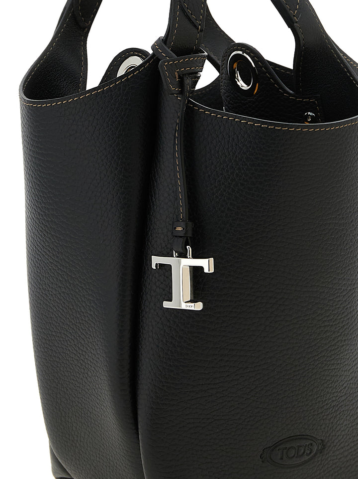 Tod'S T Timeless Borse a Mano - Nero | fc8b371a2d9ab98d1c8425fec18a6cb79a5cb594