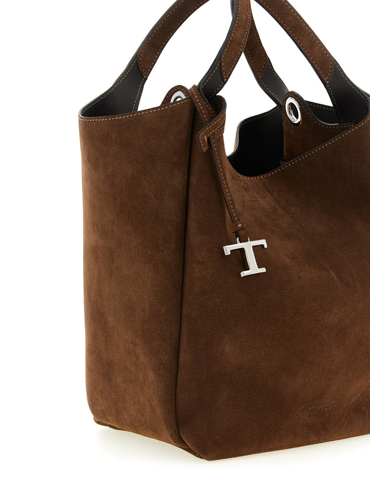 Tod'S Secchiello Borse a Mano - Marrone | 6d3f7d18e9a443b5aba148caaf4afb60340d3fc2