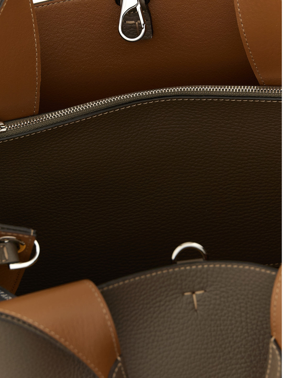 Tod'S Small Leather Bucket Bag Borse a Mano - Grigio | e4390dfcbe92ad0296bc18161cd4febe056b6c6f