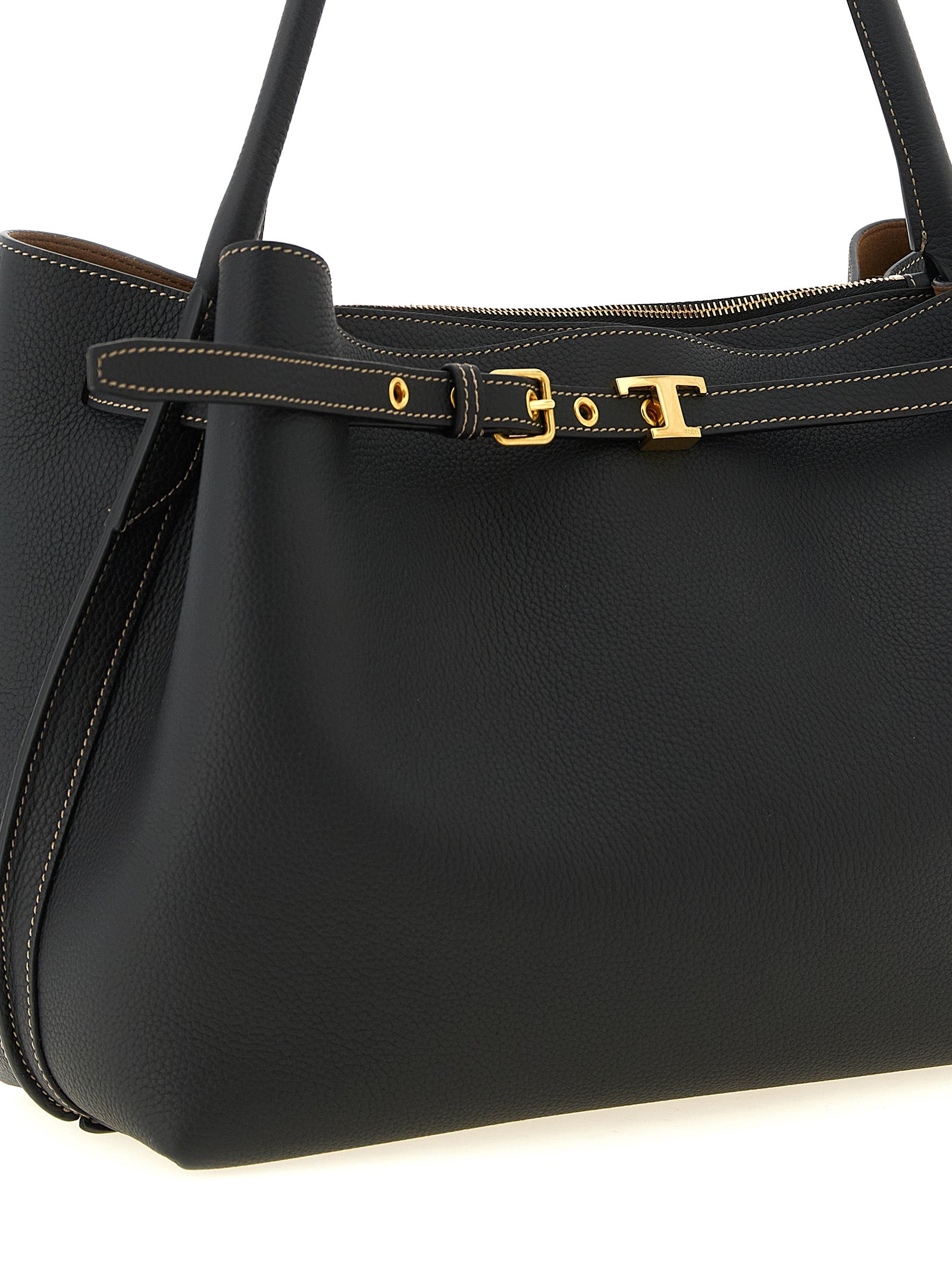 Tod'S T Signature Piccola Borse a Mano - Nero | 7b1a13b81468207bf66c3bc92e121d9327e56542