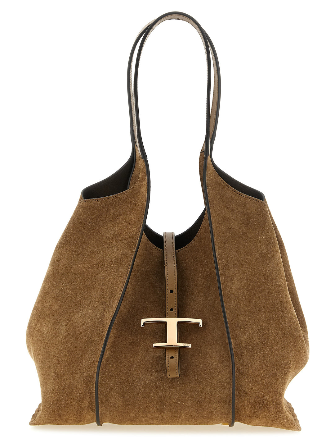 Tod'S T Timeless Tote - Marrone | a00f85e35b06dee1cb580cad5420e6bbd60c169a