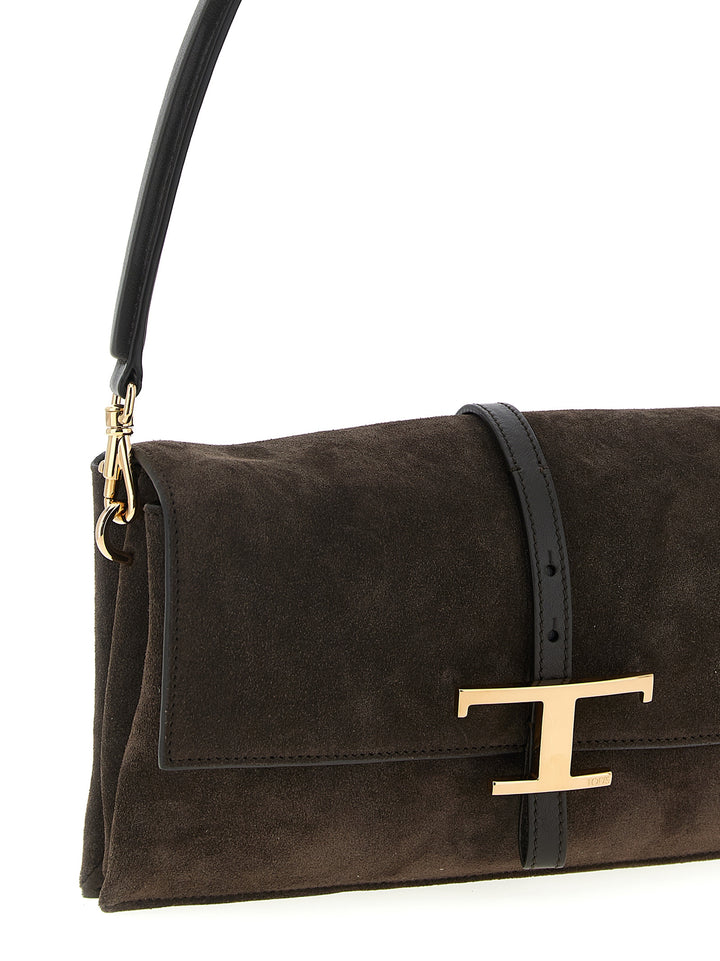 Tod'S T Timeless Borse a Spalla e Tracolla - Marrone | f007892a69799672c5950b466a8483e98090dad1