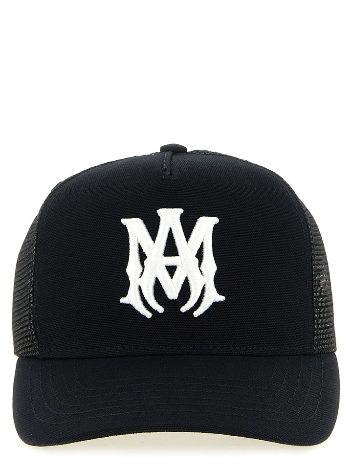 Amiri Ma Logo Trucker Cappelli - Nero | e78d6e36eeb10d4826c1a0e4301dac4b28f6c5a4