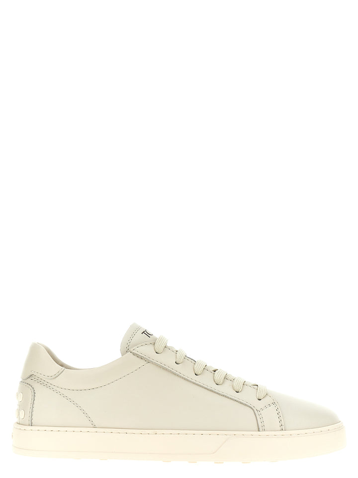 Tod'S Allacciata Cassetta Sneakers - Bianco | 736a8eec9909f25182390e50d1ed4bbd52538921