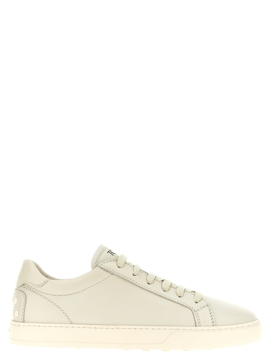 Allacciata Cassetta Sneakers Bianco