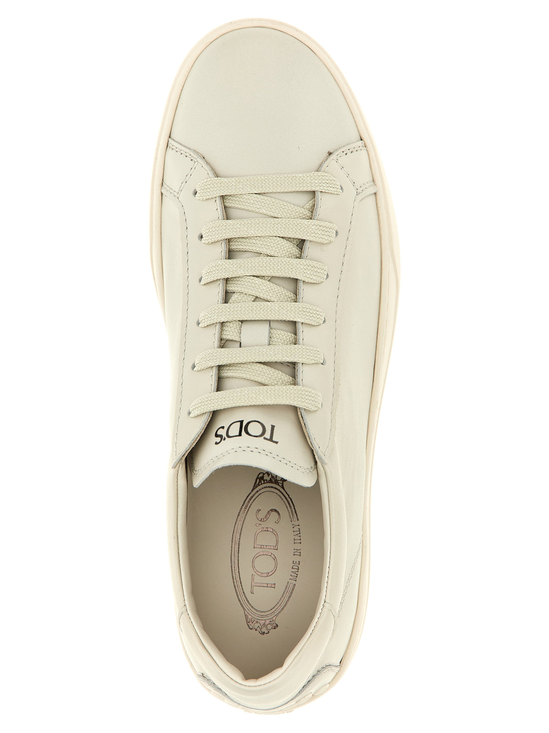 Tod'S Allacciata Cassetta Sneakers - Bianco | f7a2757360b571b2cb74e92237d8c47015297f53