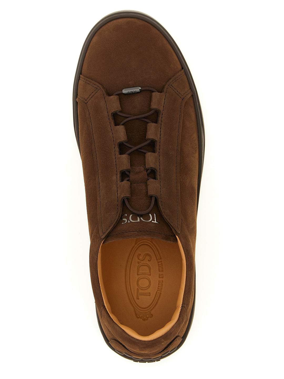 Tod'S Nubuck Sneakers - Marrone | 12201e7bda7a05985ce2139c80df6cb472514b26