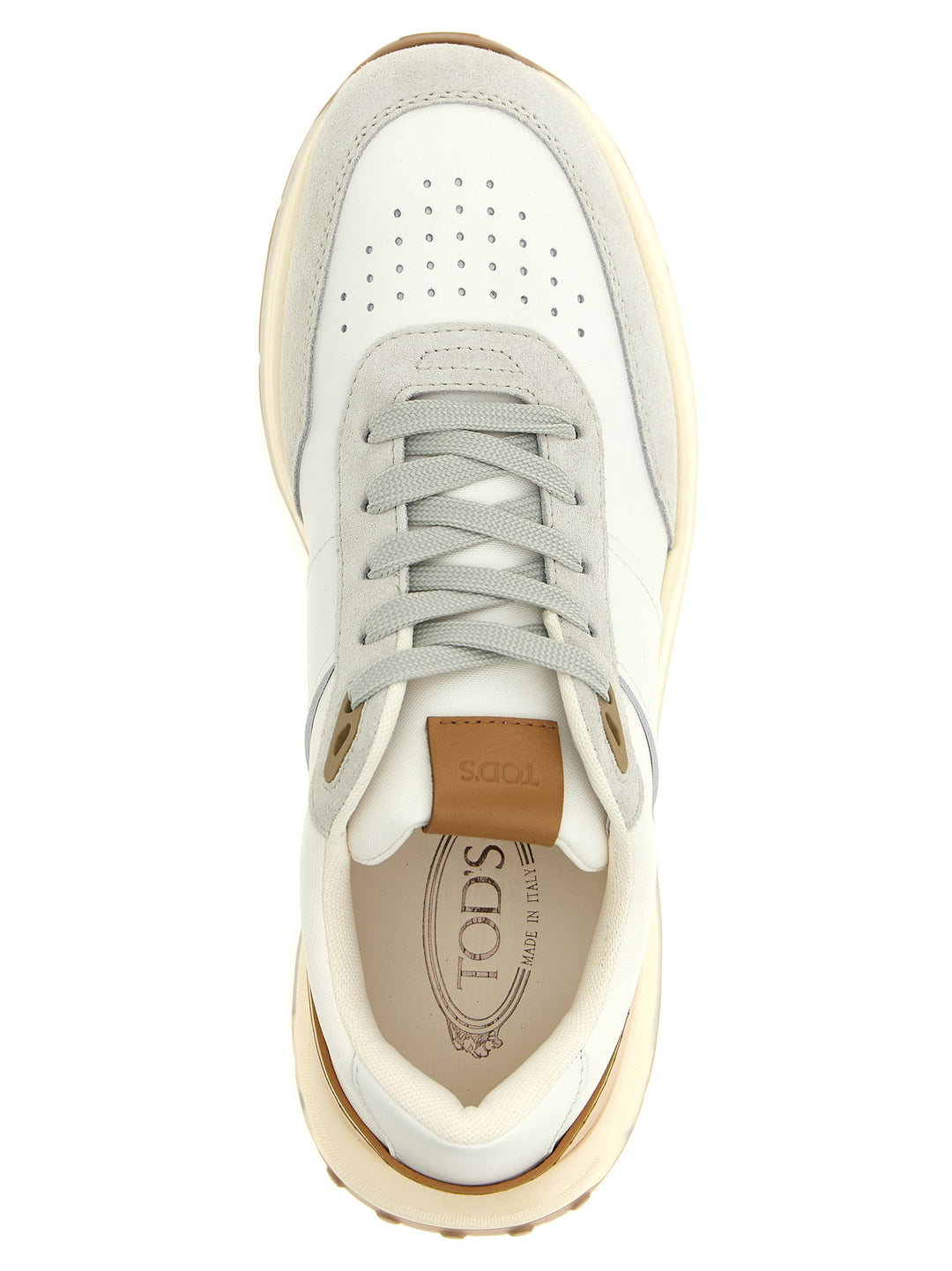 Tod'S Running Sneakers - Bianco | 200fcdec2c0d4caefa7f929752b1aca3de4ad026